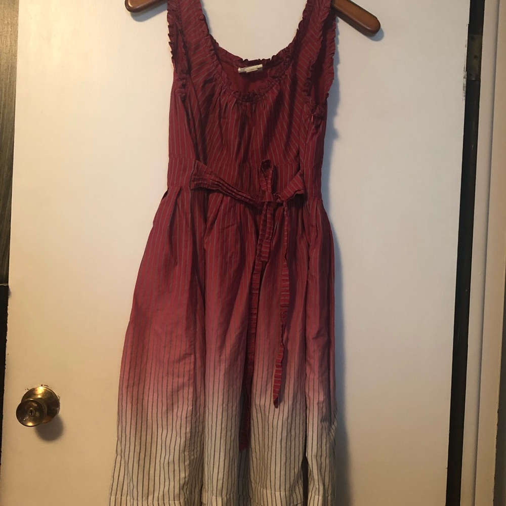 Converse one star dress Pink Pin stripe ombré